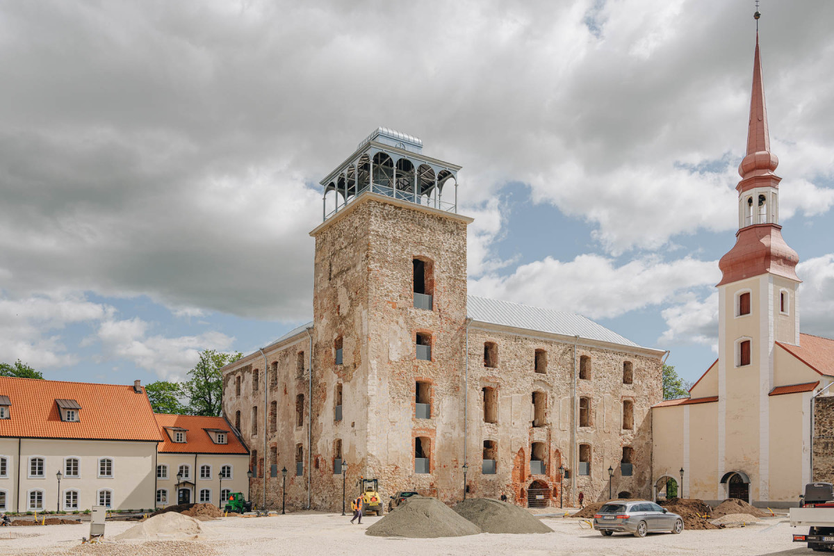 Architekti ztekli hrad Põltsamaa a vrátili jej do provozu